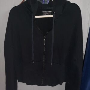 Victoria's Secret Full Zip Cropped Hoodie